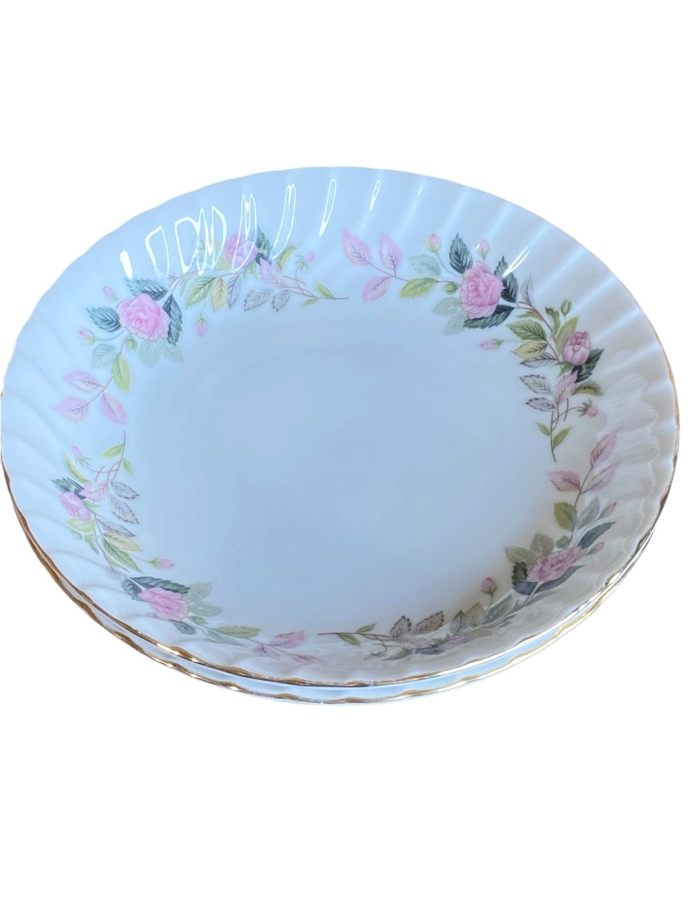Vintage Regency Rose Serving Bowls Set of 2 Fine China Collection Creative 2345